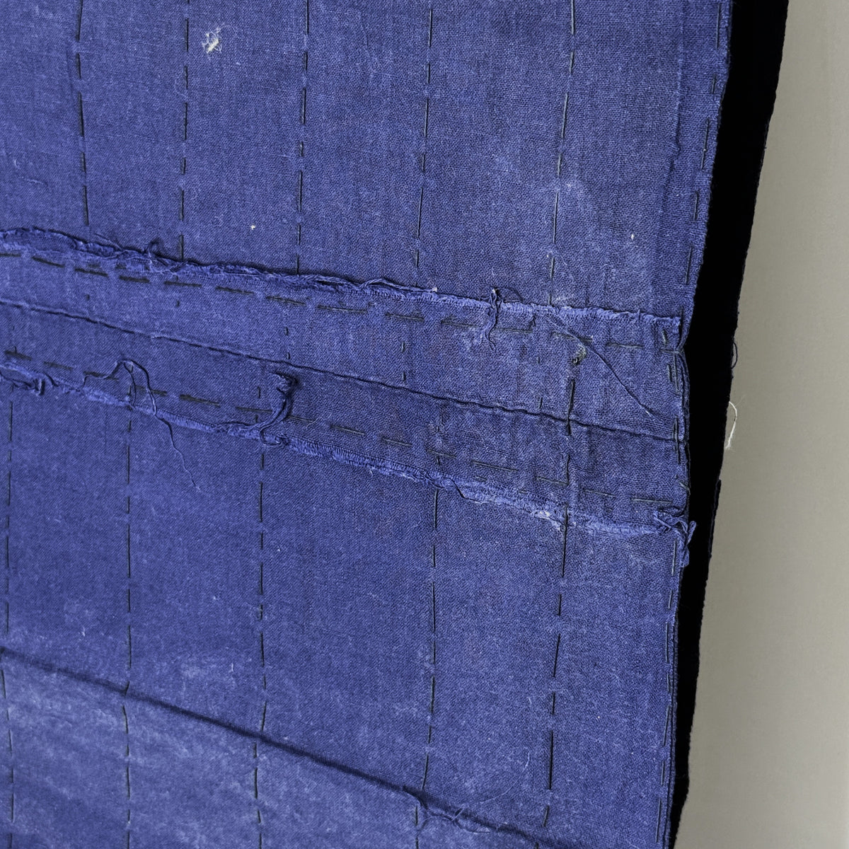 "Workwear Blue" Indigo Fabric Panel