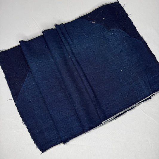 "Old Soul" Indigo Fabric Panel