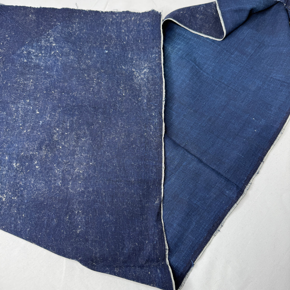"Old Soul" Indigo Fabric Panel