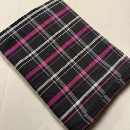 "Berry Plaid" Vintage Futon Cover