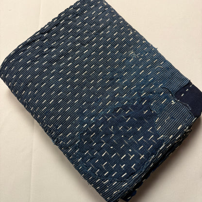 "Sashiko Boro" Antique Kotatsu Blanket