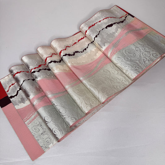 "Silver Currents" Vintage Obi BOLT