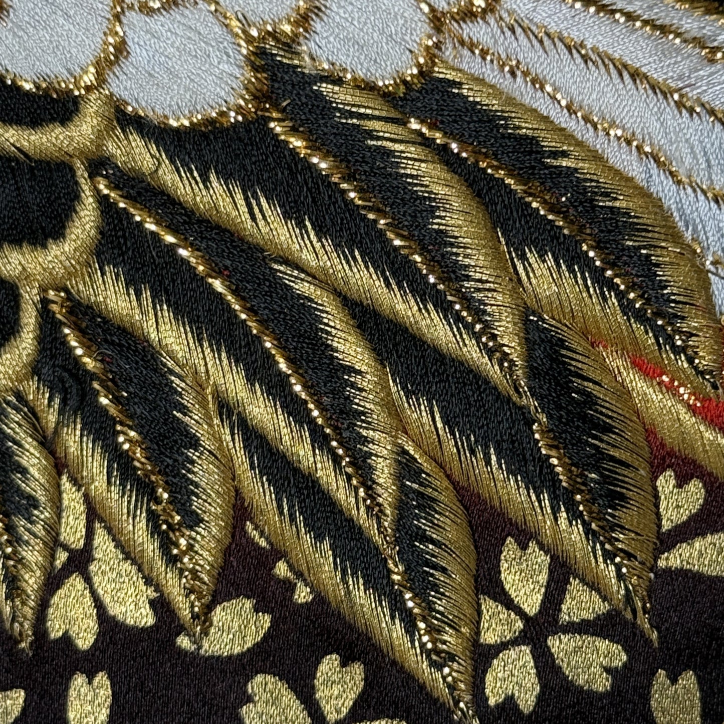 "Cranes Over Waves" Wedding Kimono (Uchikake)