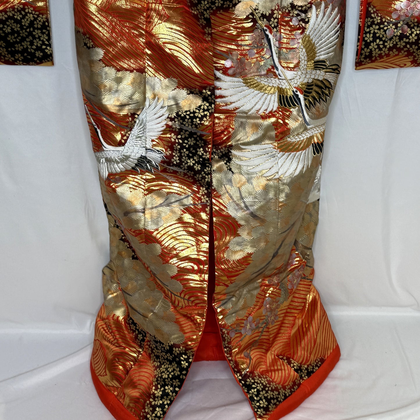 "Cranes Over Waves" Wedding Kimono (Uchikake)