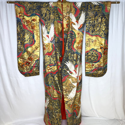 "Night Flight" Wedding Kimono (Uchikake)