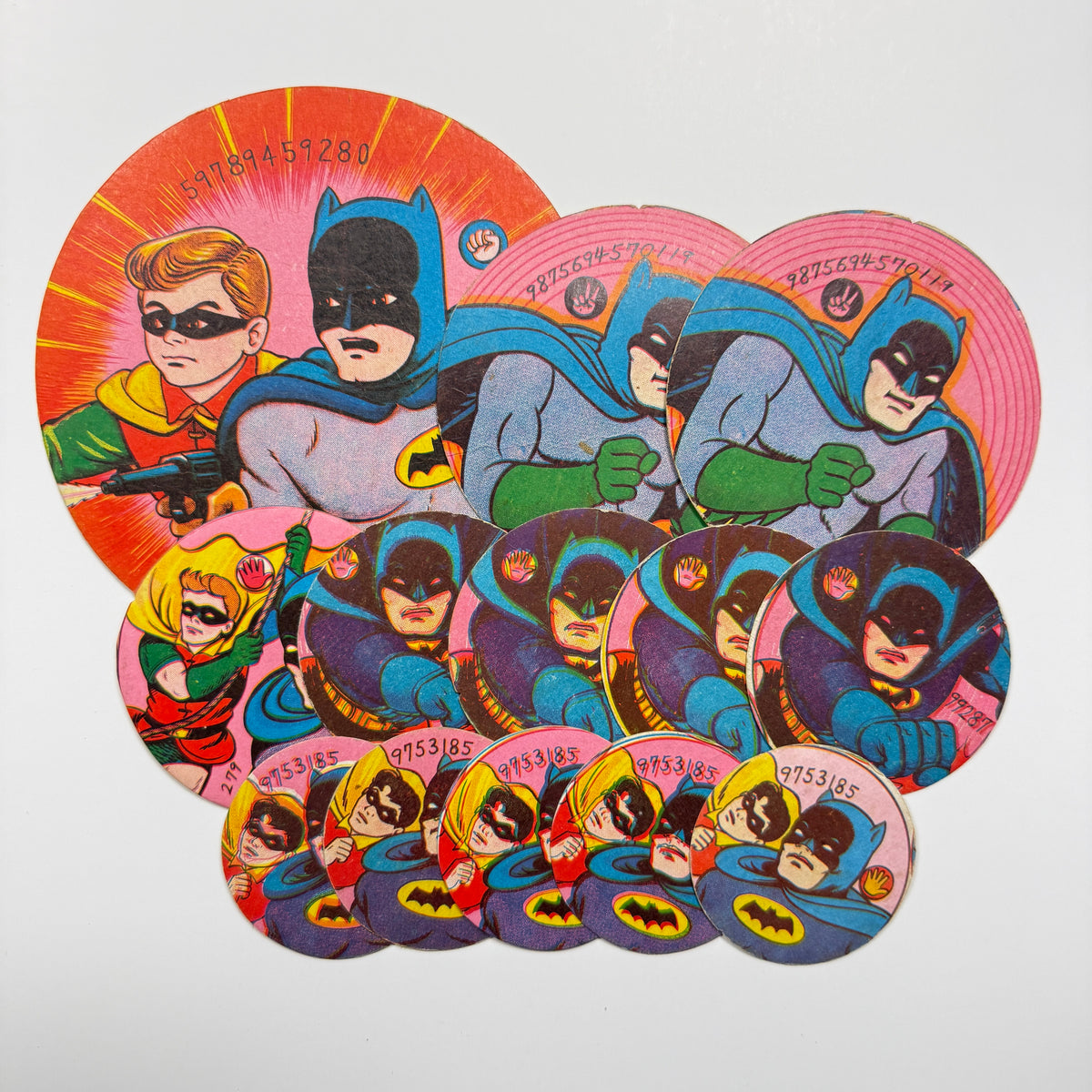 "Batman Mix" Menko Card Set