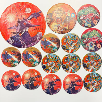 "Sci-Fi Creatures Mix" Menko Card Set