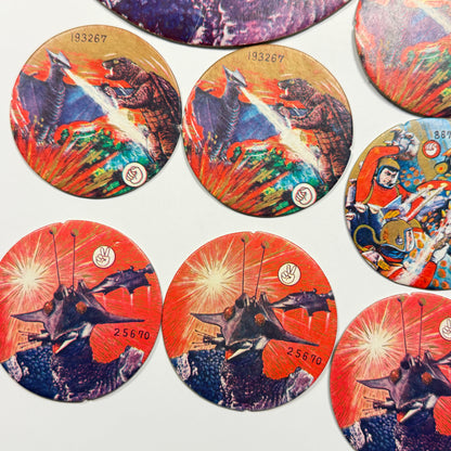 "Sci-Fi Creatures Mix" Menko Card Set
