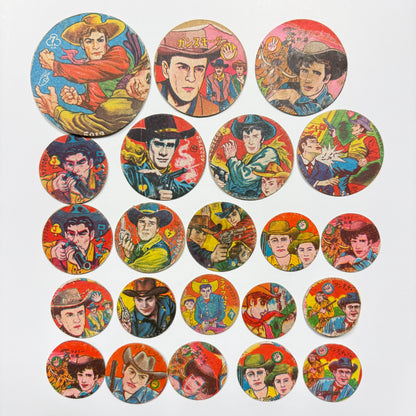 "Western Cowboys Mix" Menko Card Set