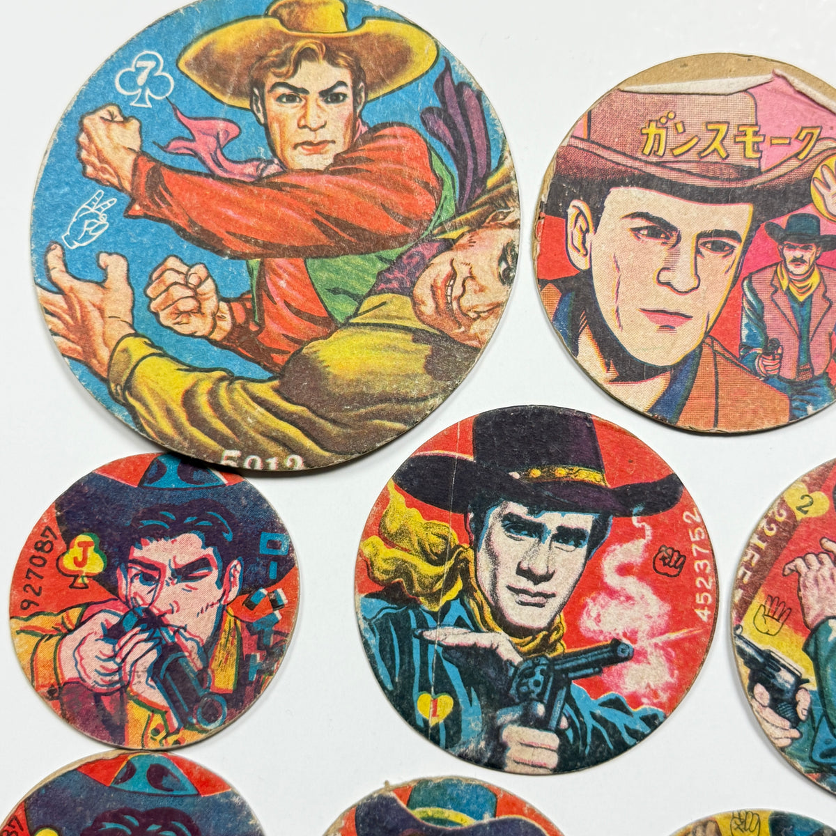 "Western Cowboys Mix" Menko Card Set