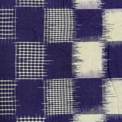 "Ichimatsu Ikat" Vintage Woman's Kimono