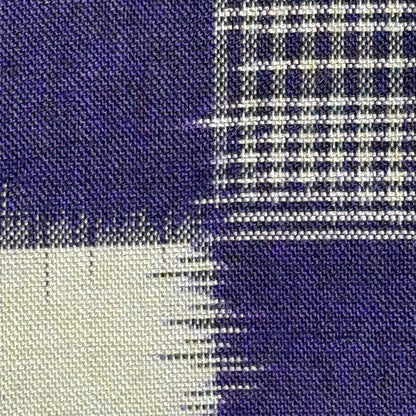 "Ichimatsu Ikat" Vintage Woman's Kimono