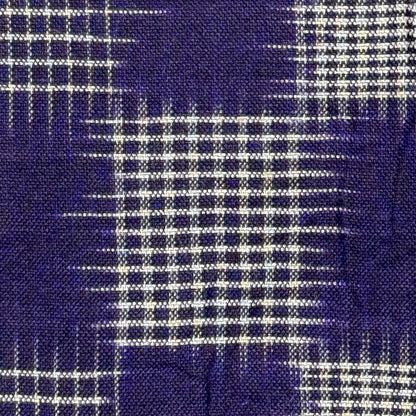 "Ichimatsu Ikat" Vintage Woman's Kimono