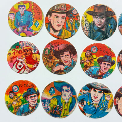 "Western Cowboys Mix" Menko Card Set