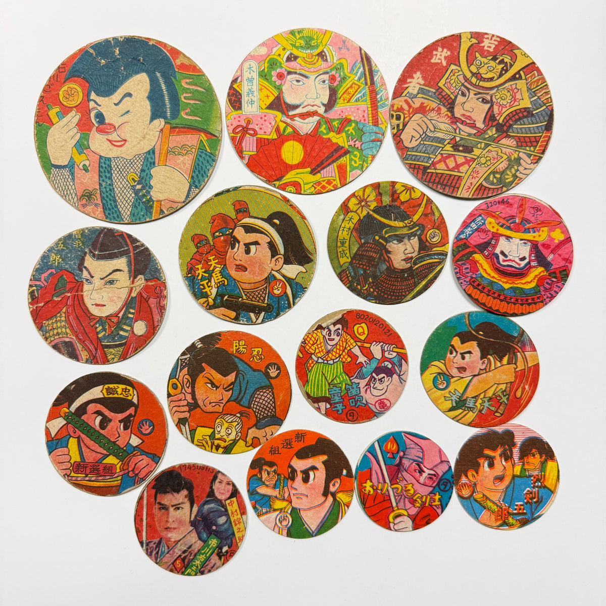 "Samurai Mix #1" Menko Card Set