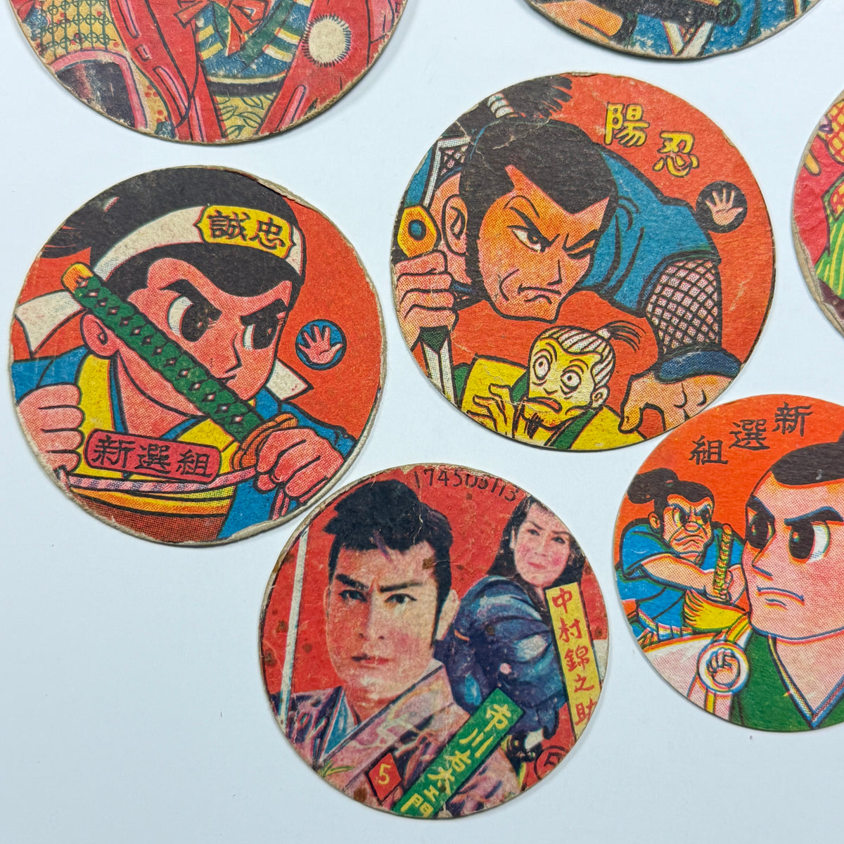 "Samurai Mix #1" Menko Card Set