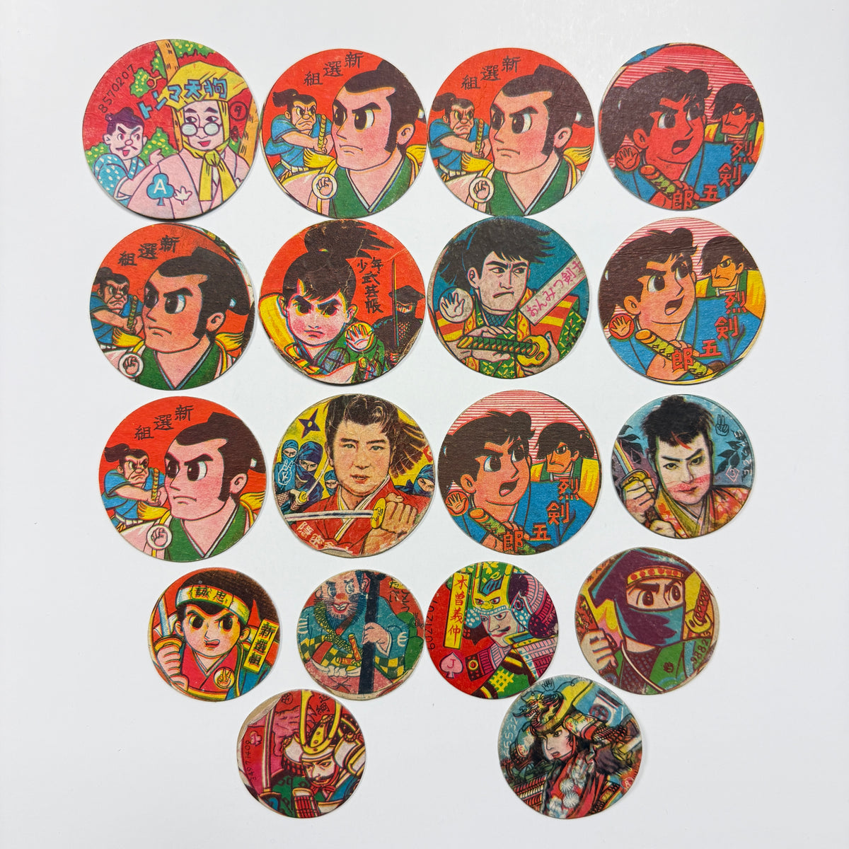 "Samurai Mix #1" Menko Card Set