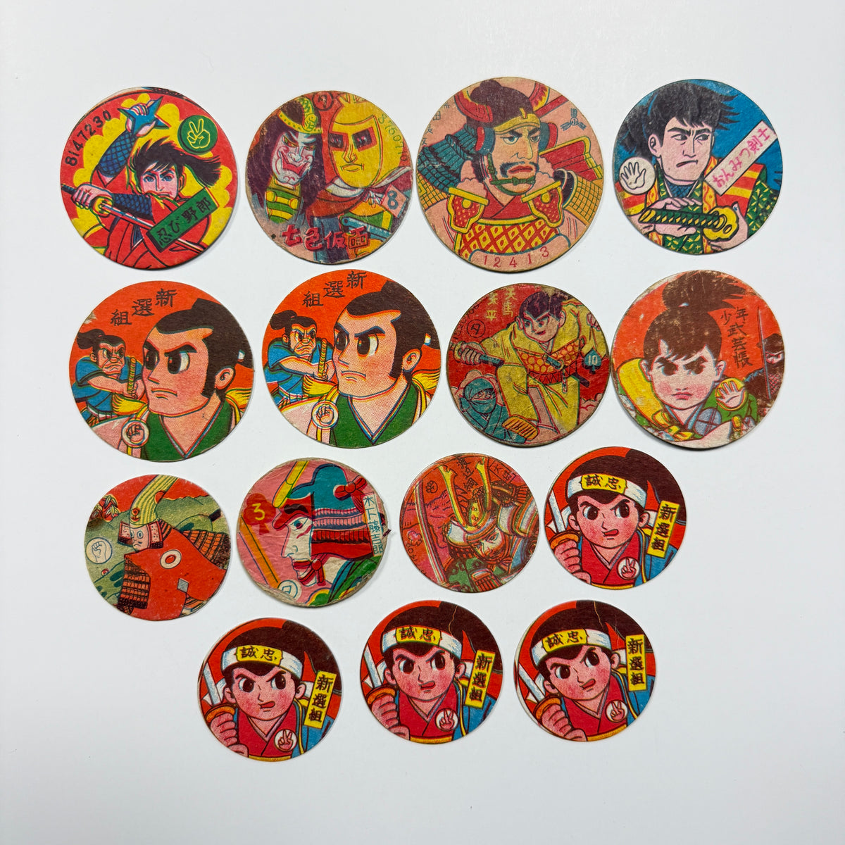 "Samurai Mix #2" Menko Card Set