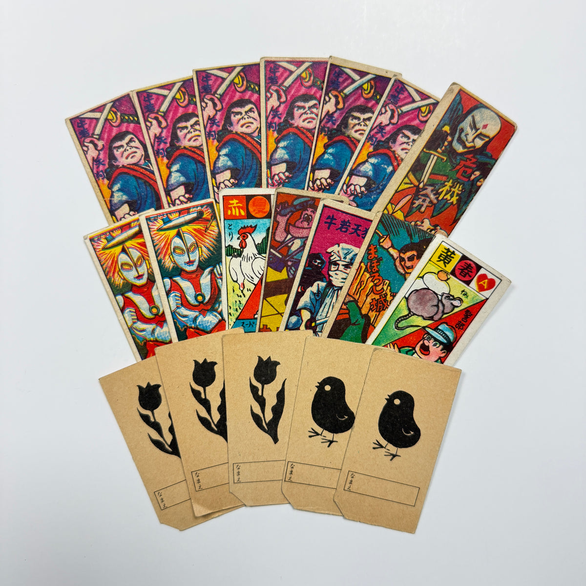 "Rectangle Mix" Menko Card Set