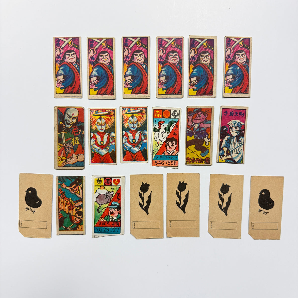 "Rectangle Mix" Menko Card Set