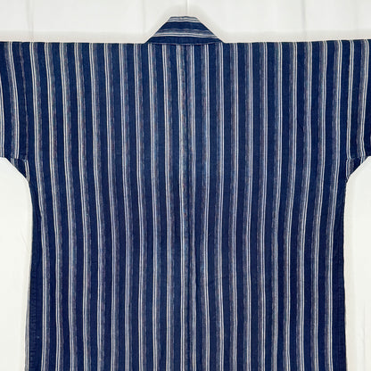 "Blue Bands" Vintage Child's Kimono