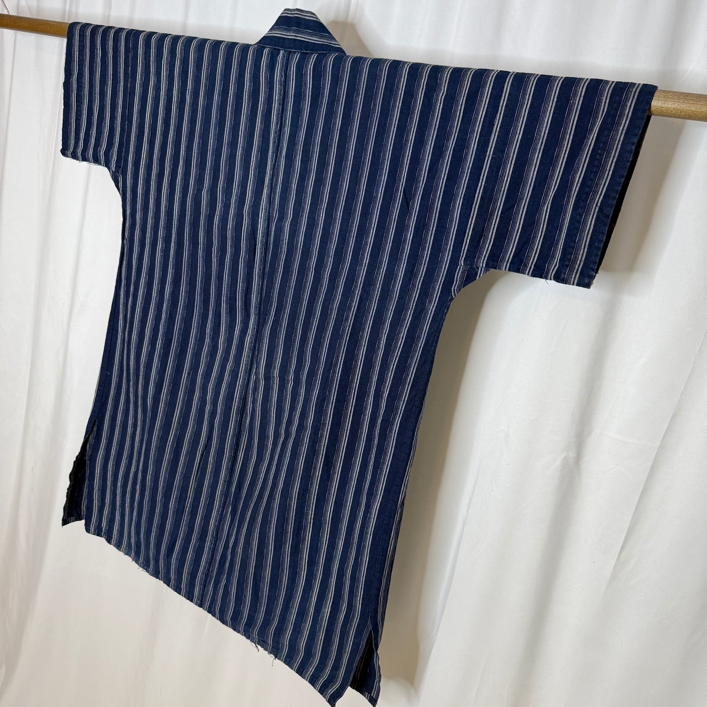 "Blue Bands" Vintage Child's Kimono