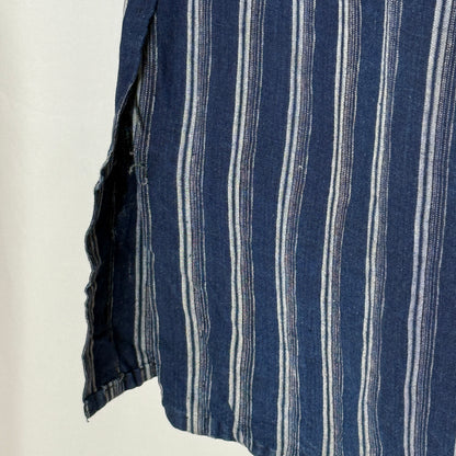 "Blue Bands" Vintage Child's Kimono