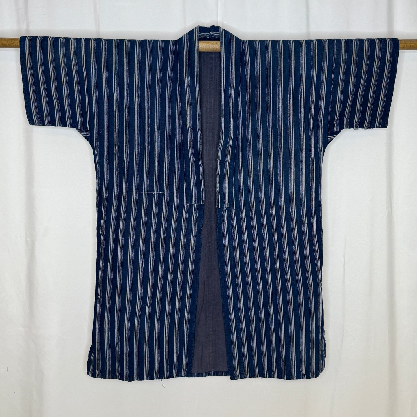 "Blue Bands" Vintage Child's Kimono