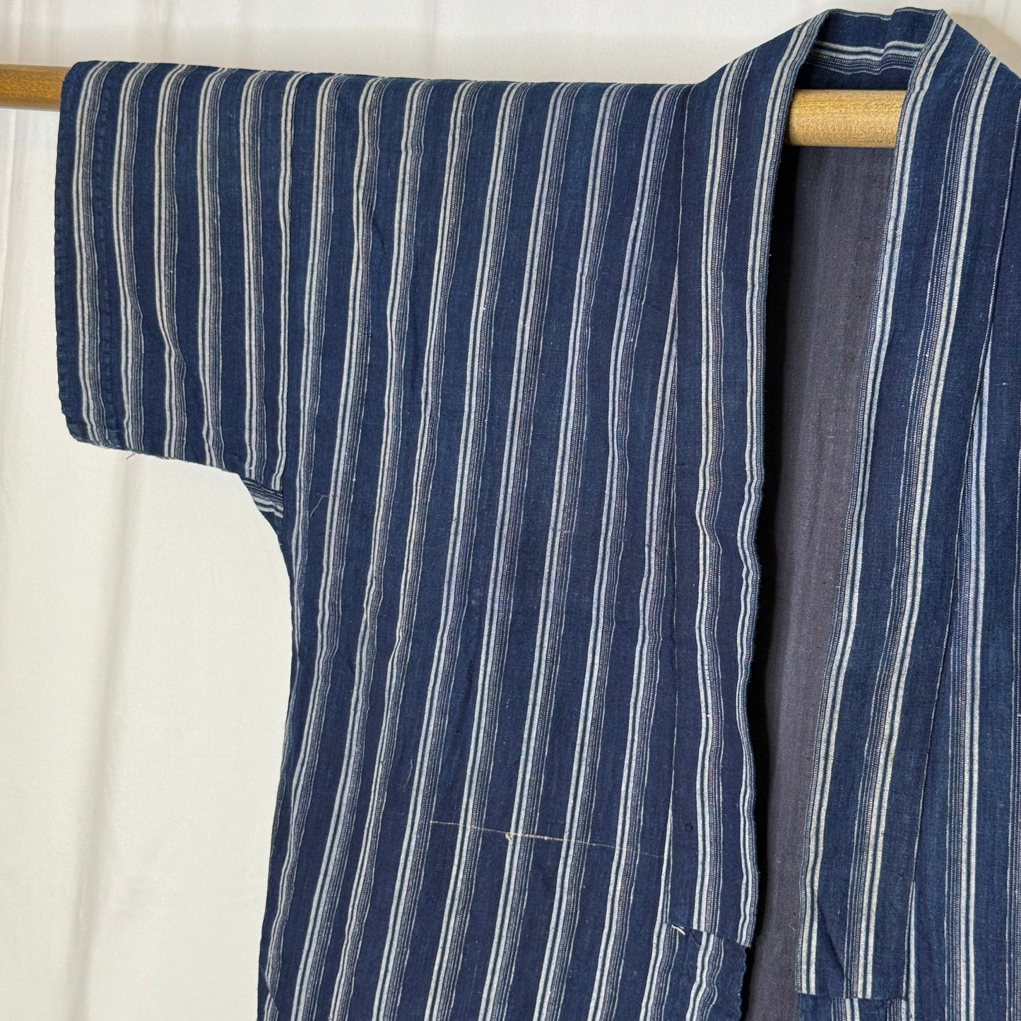"Blue Bands" Vintage Child's Kimono