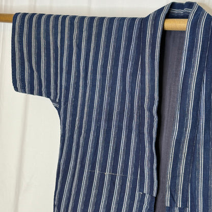 "Blue Bands" Vintage Child's Kimono