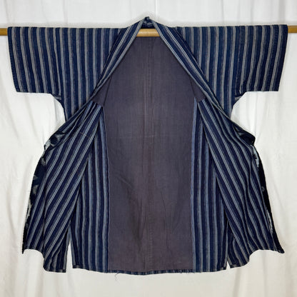 "Blue Bands" Vintage Child's Kimono