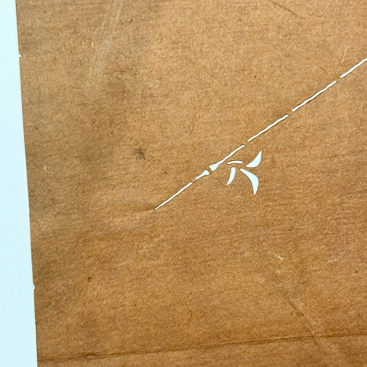 "Plum Perfect" Vintage Katagami Stencil