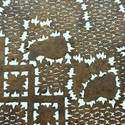 "Retro Rhythm" Vintage Katagami Stencil
