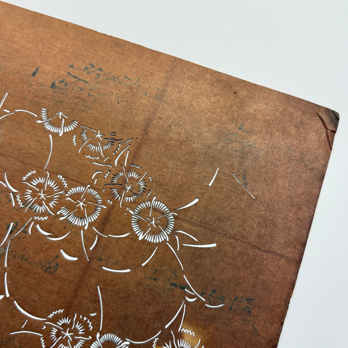 "Summer Serenade" Vintage Katagami Stencil