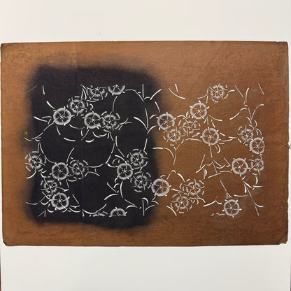 "Summer Serenade" Vintage Katagami Stencil
