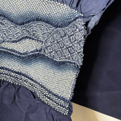 "Shades of Indigo" Vintage Heko Obi