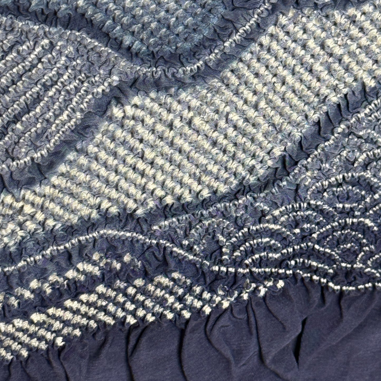 "Shades of Indigo" Vintage Heko Obi