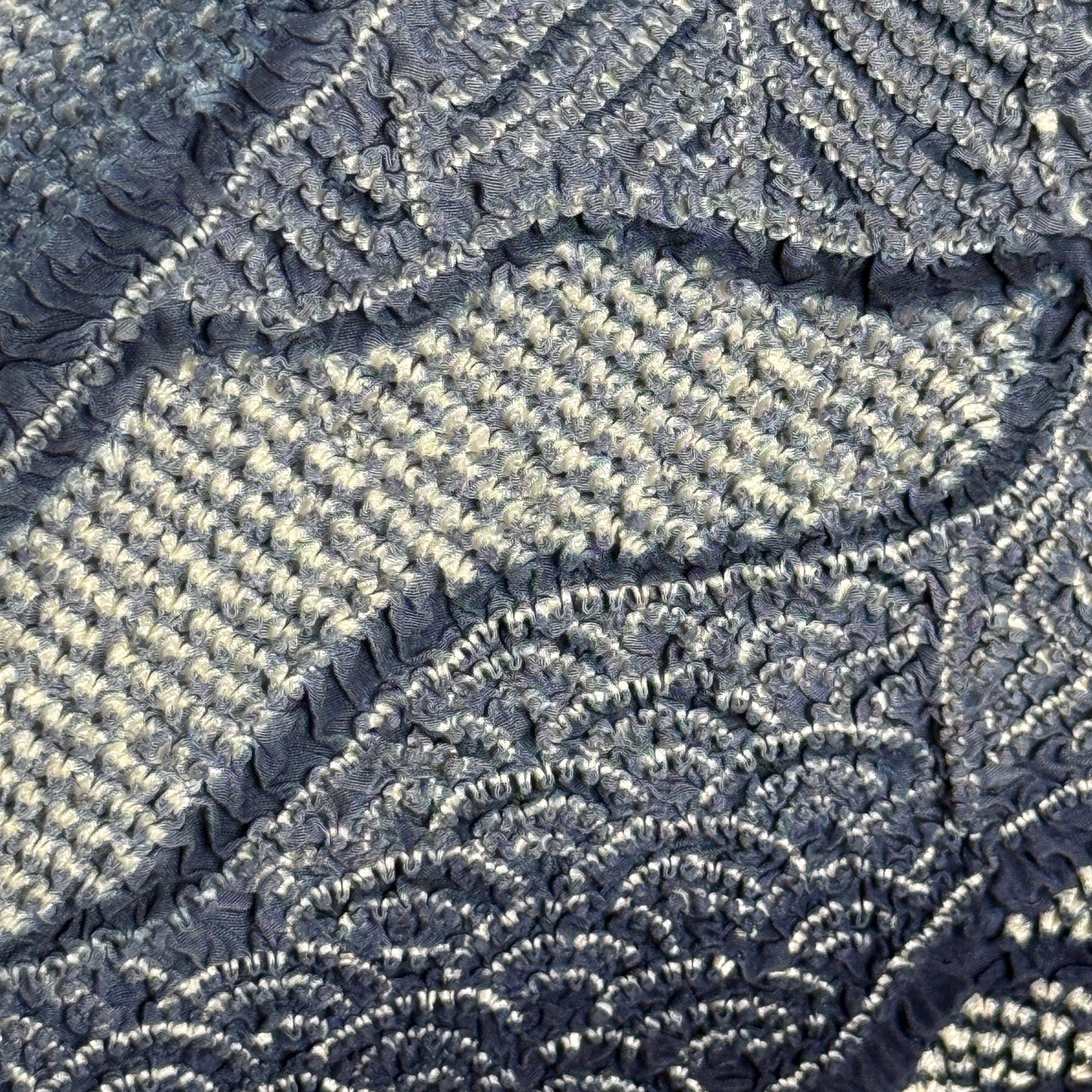 "Shades of Indigo" Vintage Heko Obi