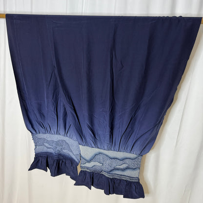 "Shades of Indigo" Vintage Heko Obi