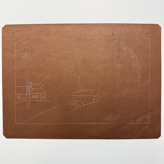 "Windmill Countryside" New Katagami Stencil