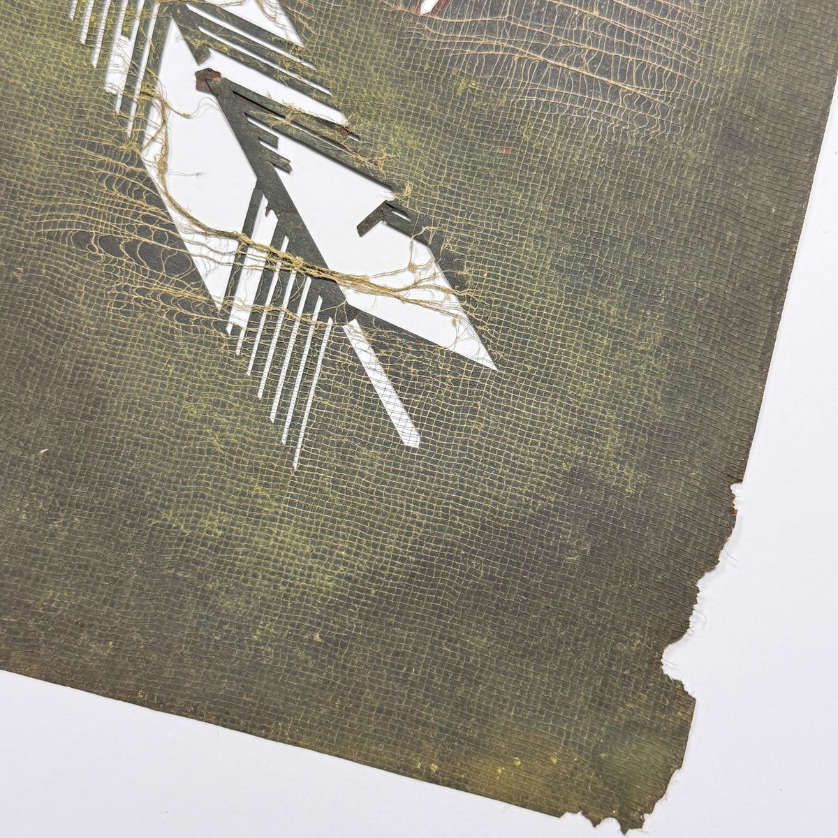 "On Target" Vintage Katagami Stencil