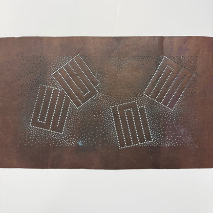 "Fragrant Paths" Vintage Katagami Stencil