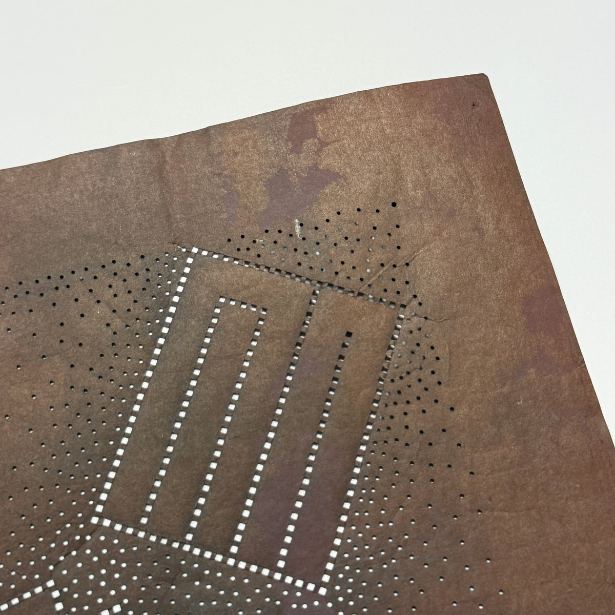 "Fragrant Paths" Vintage Katagami Stencil