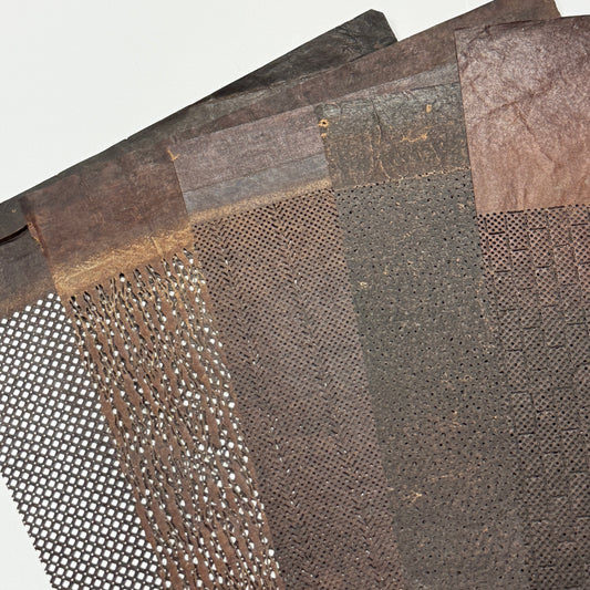 "Mix of Five #2" Vintage Katagami Stencil Set