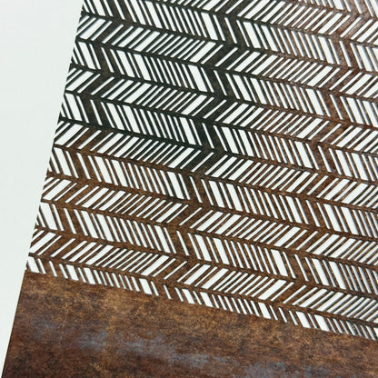 "Mix of Five #3" Vintage Katagami Stencil Set