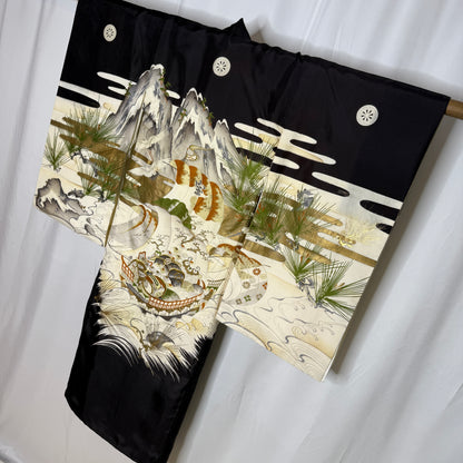 "Treasure Tide" Vintage Boy's Miyamairi