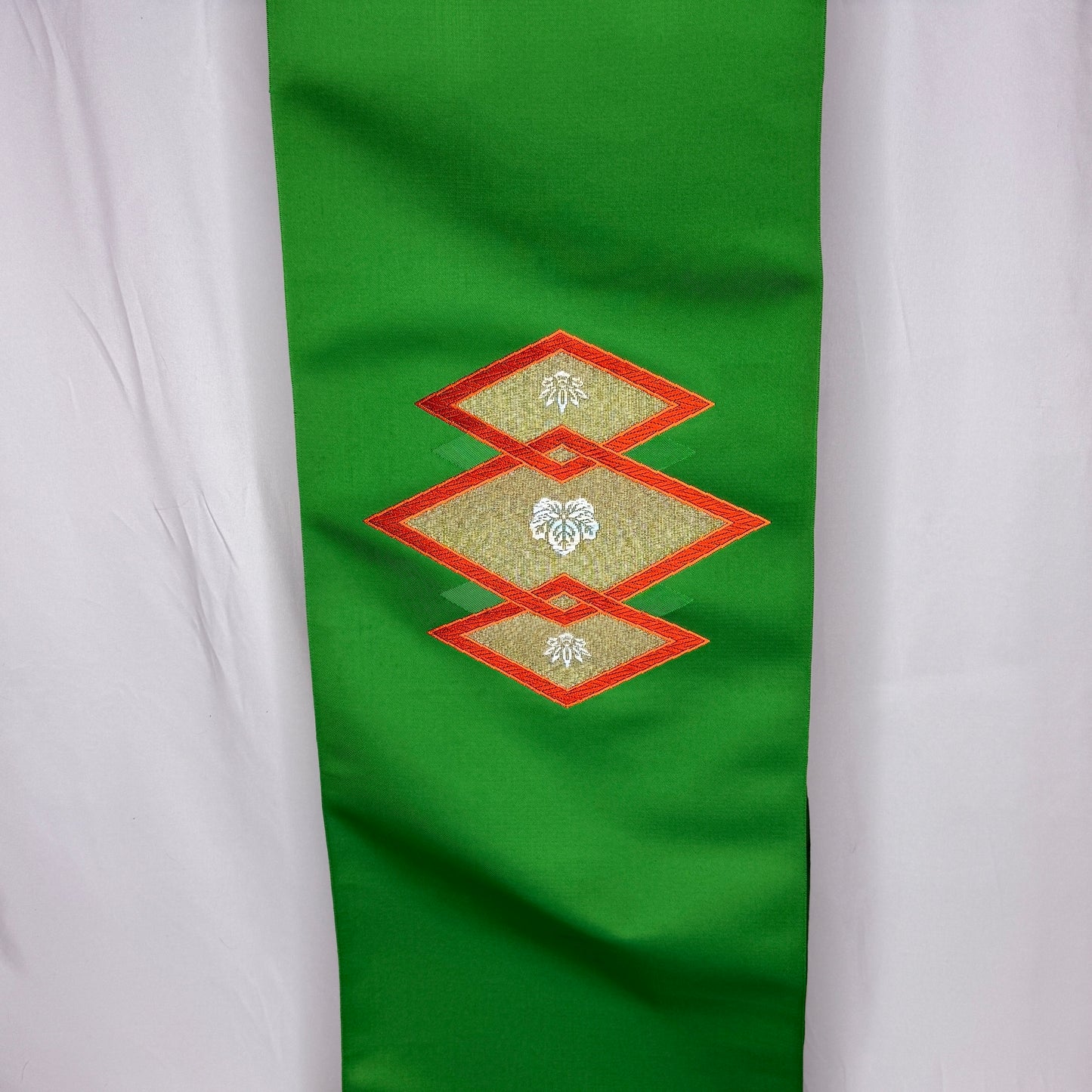 "Paulownia Diamonds" Vintage Obi BOLT