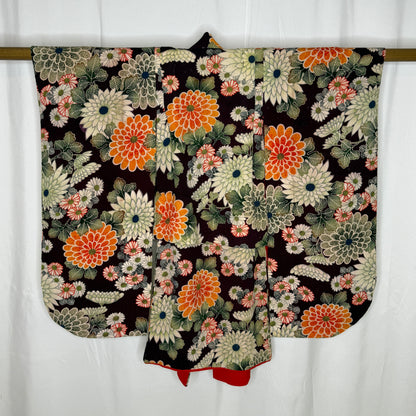 "Mum's the Word" Antique Girl's Kimono