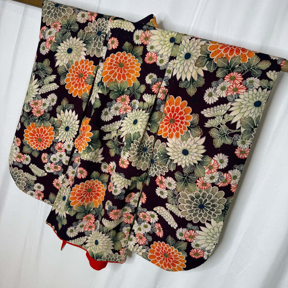 "Mum's the Word" Antique Girl's Kimono