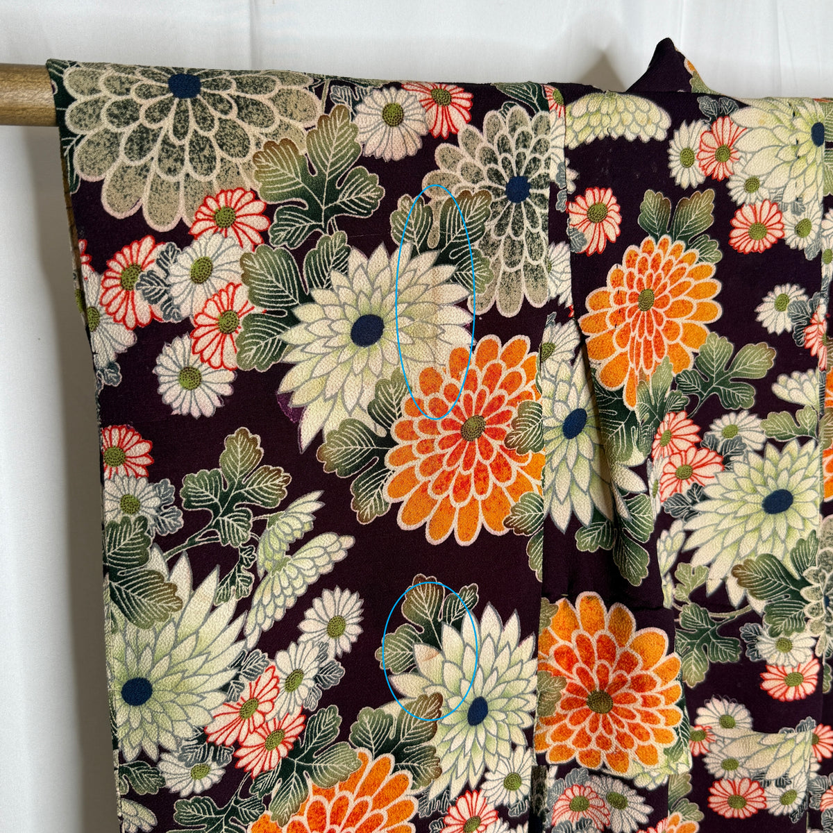 "Mum's the Word" Antique Girl's Kimono